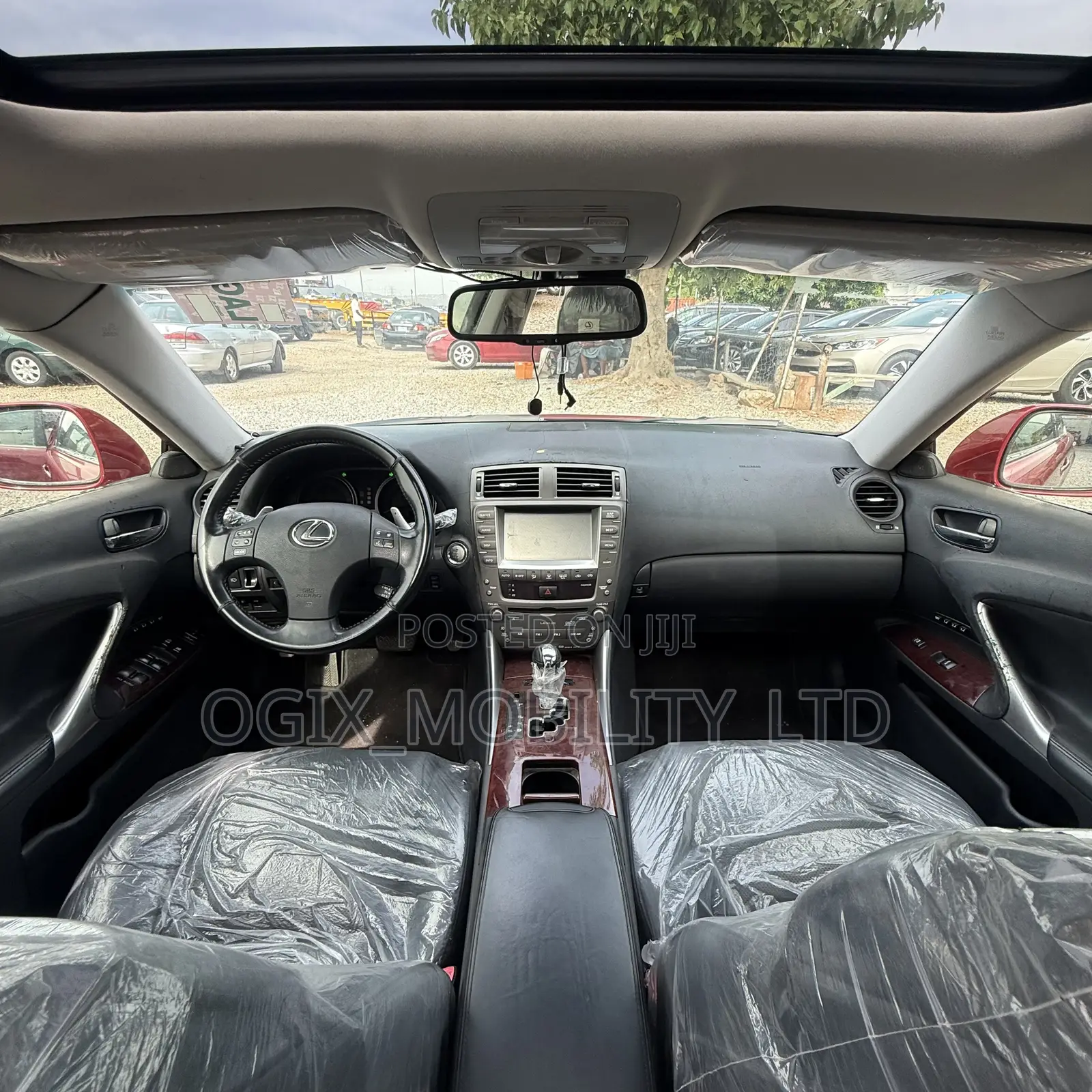 Lexus IS 2008 Red