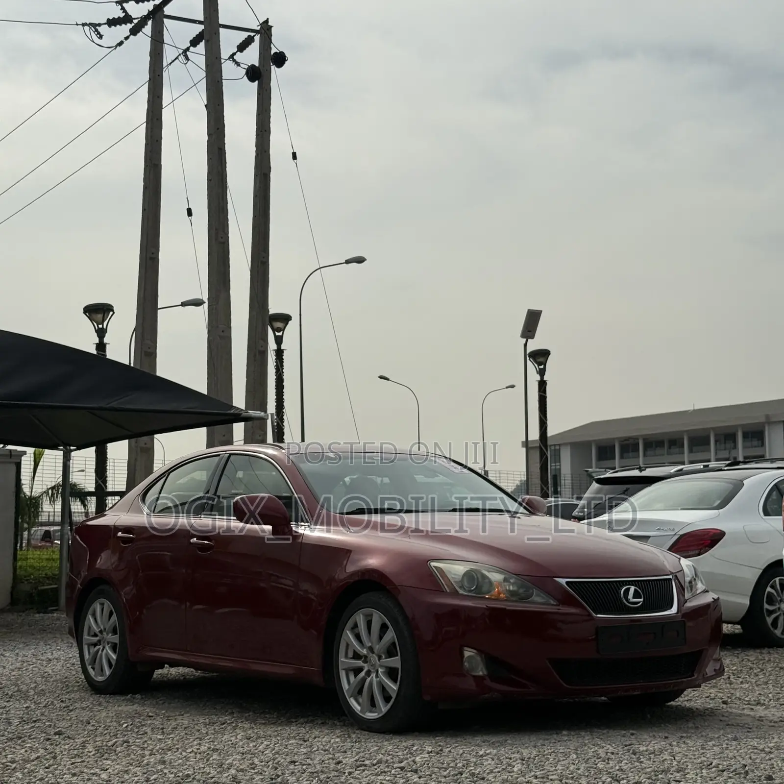 Lexus IS 2008 Red
