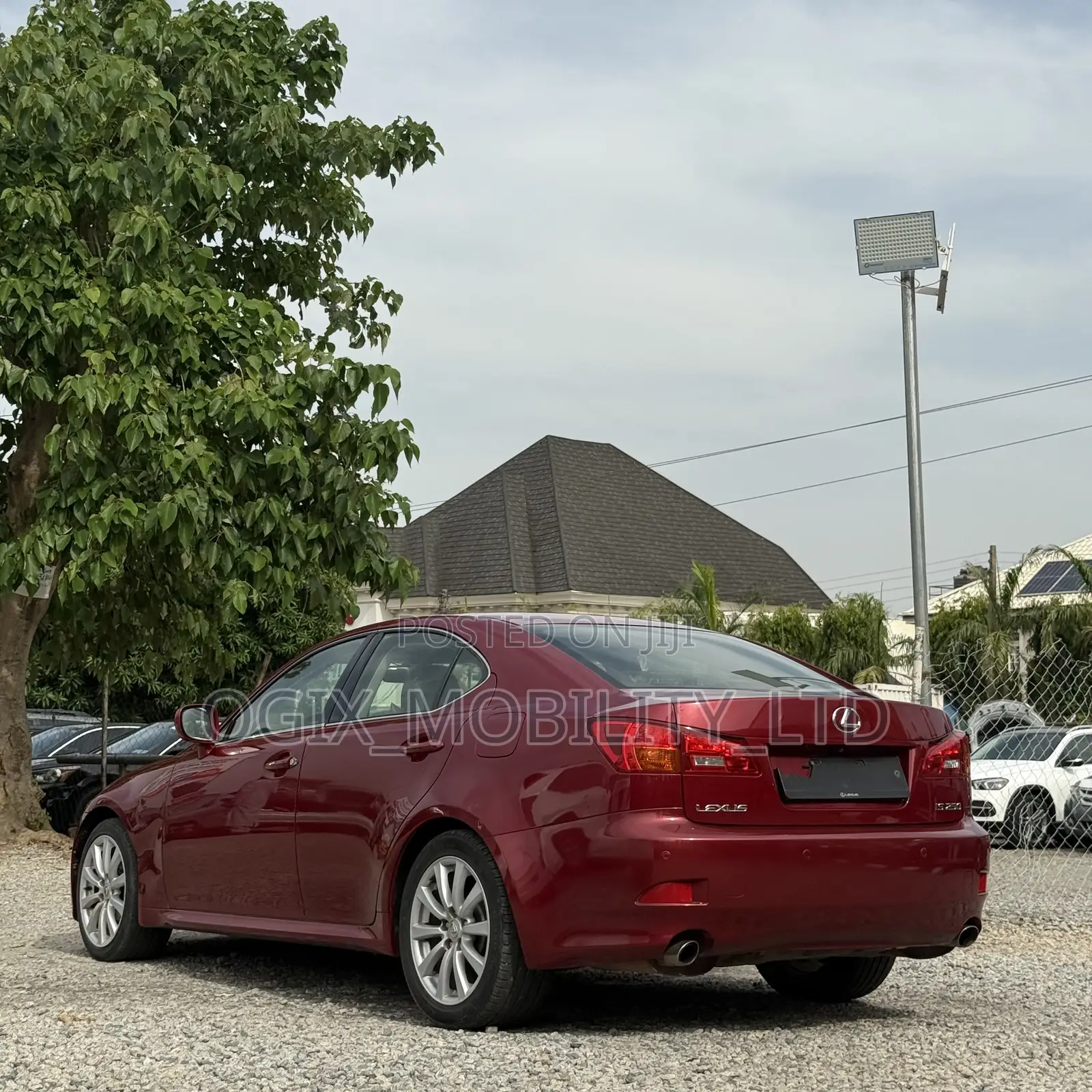 Lexus IS 2008 Red