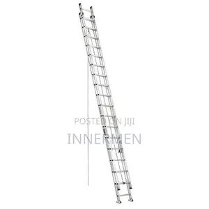 2x19 Heavy Duty Extendable Aluminum Fire Man Ladder
