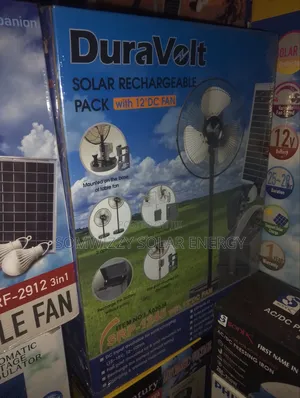 High Quality Duravolt With 13 Inches Standing Fan.