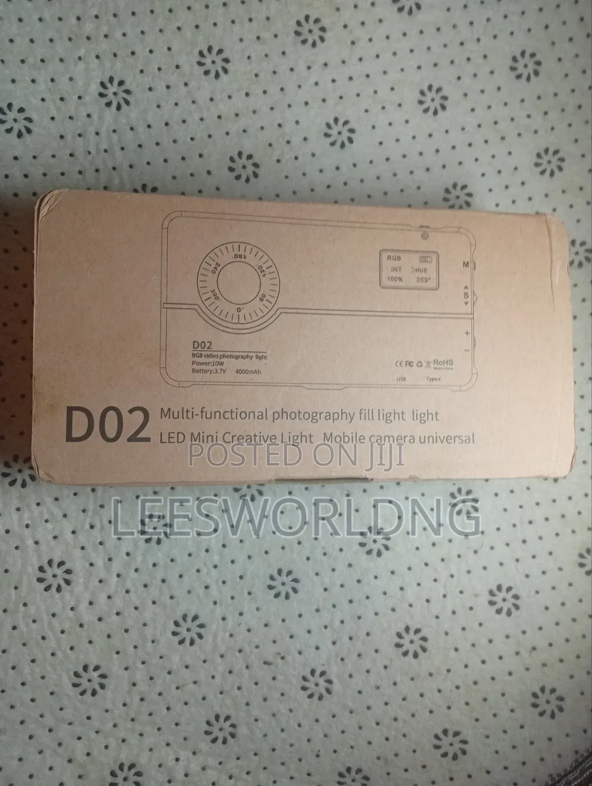 Do2 Camera RGB Light