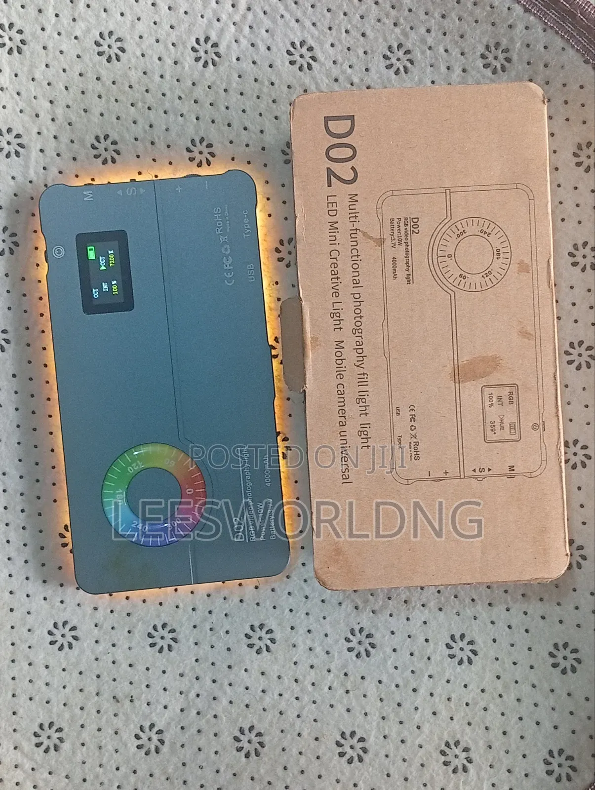 Do2 Camera RGB Light