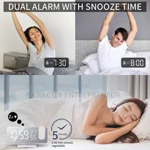 Projection Alarm Clock for Bedroom