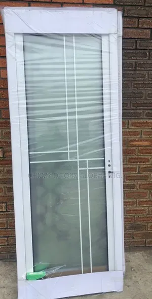 Imported Quality Aluminum Tampered Toilet Glass Door 7ft by 750