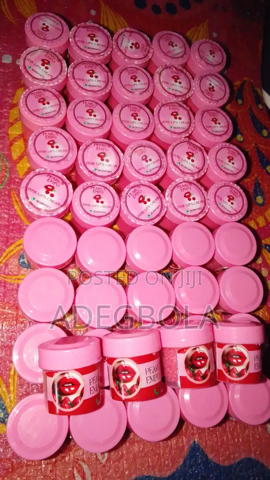Pink Lips and Lipscrub in Bulk