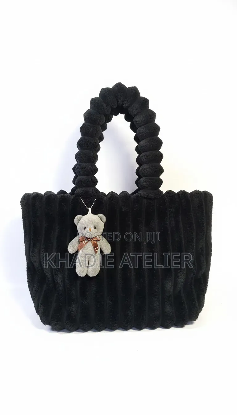 Plush Charm Tote
