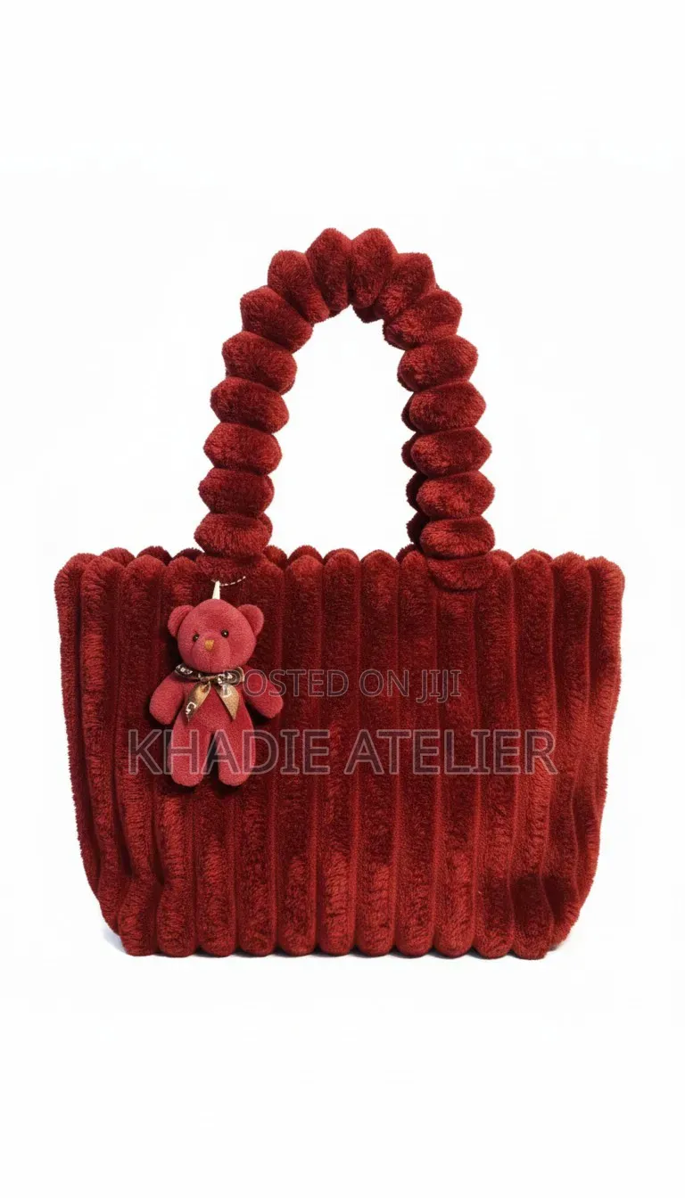 Plush Charm Tote