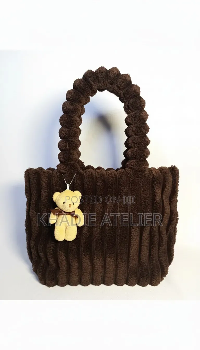 Plush Charm Tote