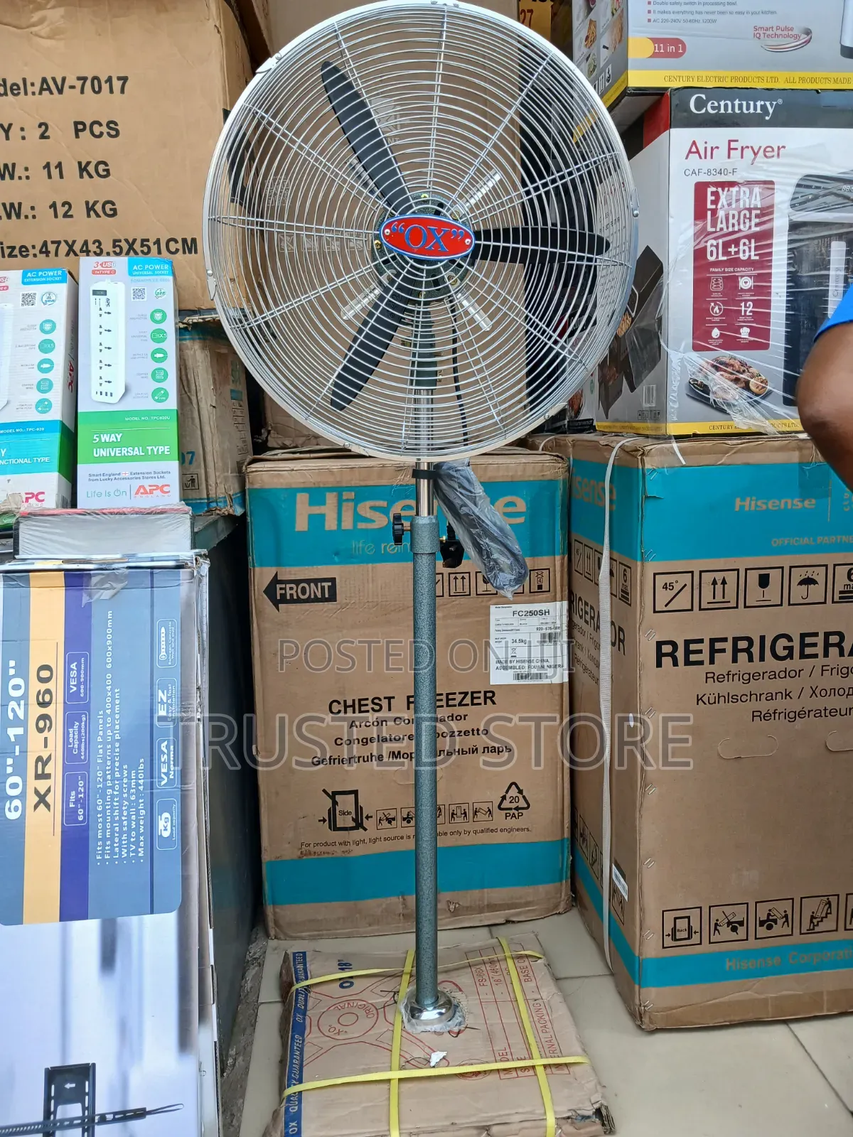 Ox 20 Inch Industrial Standing Fan