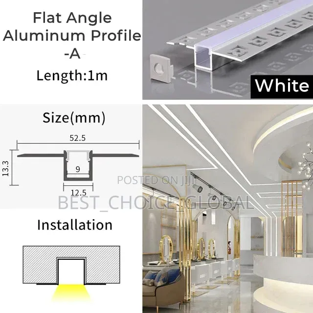 Embedded Led Aluminum Profile for Linear Strip Lights