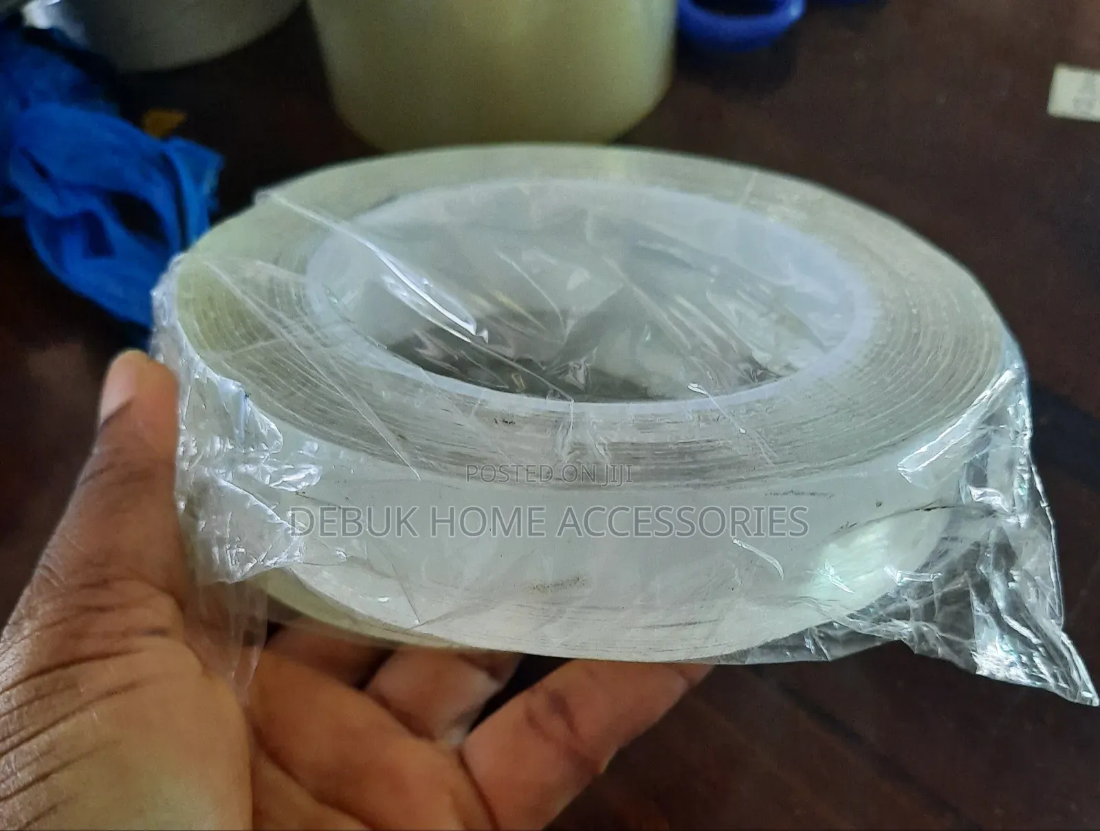 Transparent Nano Tape and White Double-Sided Foam Tape