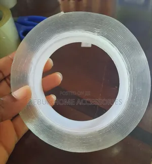 Transparent Nano Tape and White Double-Sided Foam Tape
