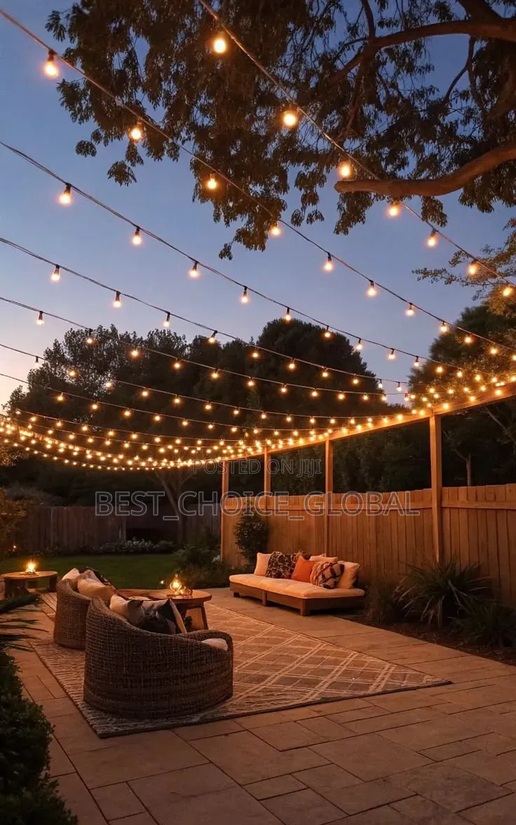 String Light Lamp Holders Complete With Bulb