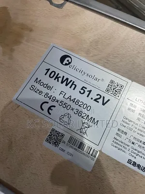 10kwh 51.2v Felicity Lithium Battery