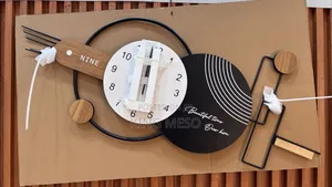 Beautiful Time Luxury Clock . A Quality Metal and Catchy Wall