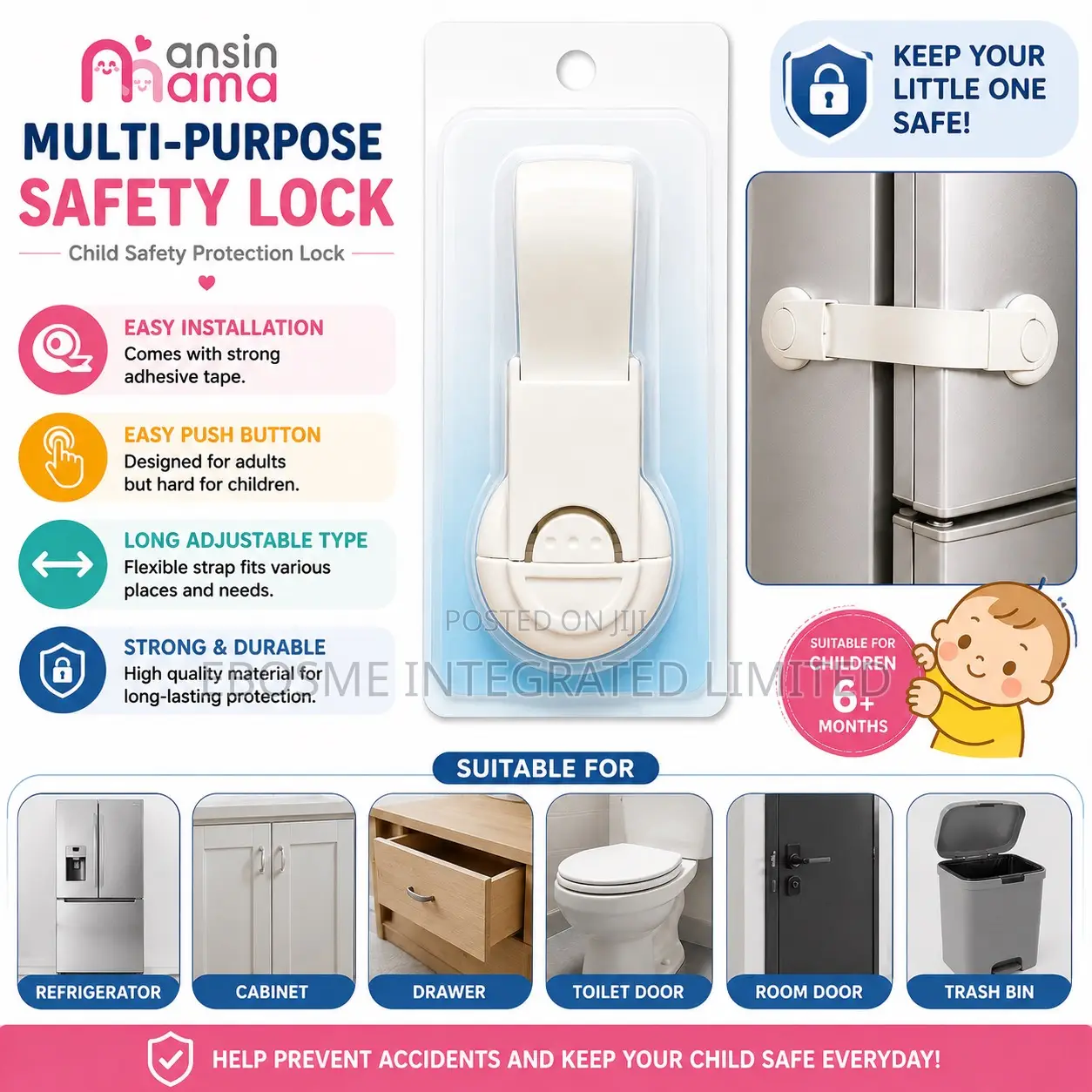 Multi Purpose Safety Child Lock