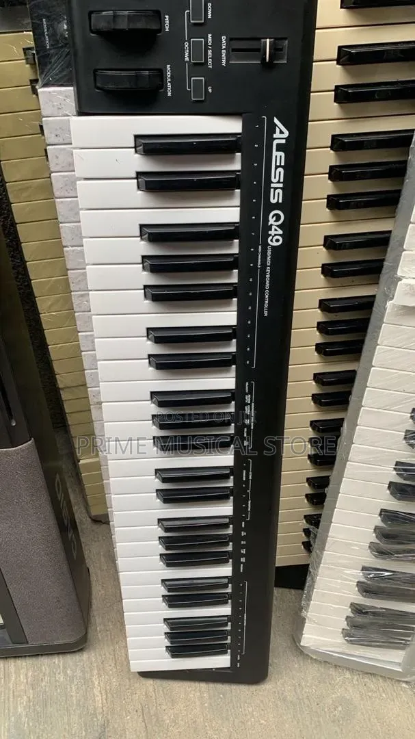 Alesis Q49 Usb/Midi Keyboard Controller Uk Used