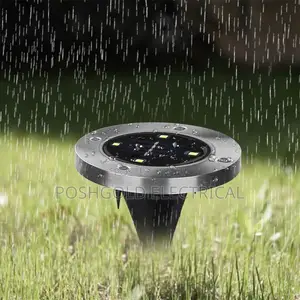 Solar Ground Disc Light