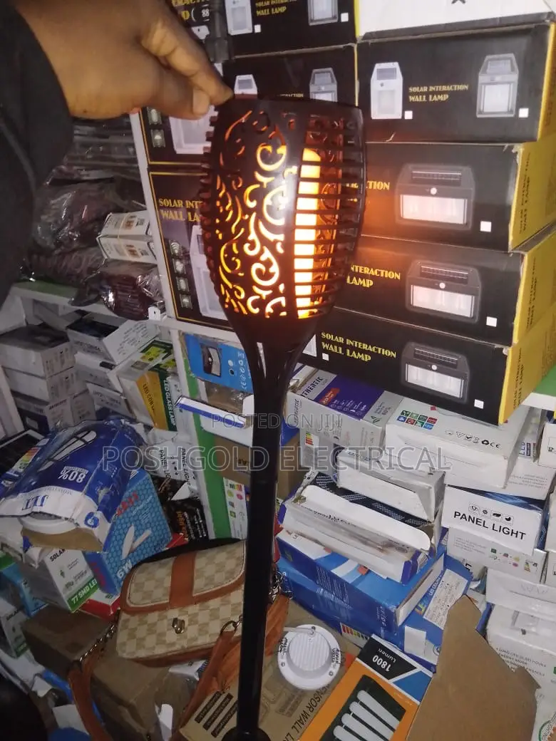 Decorative Solar Tiki Torch Light
