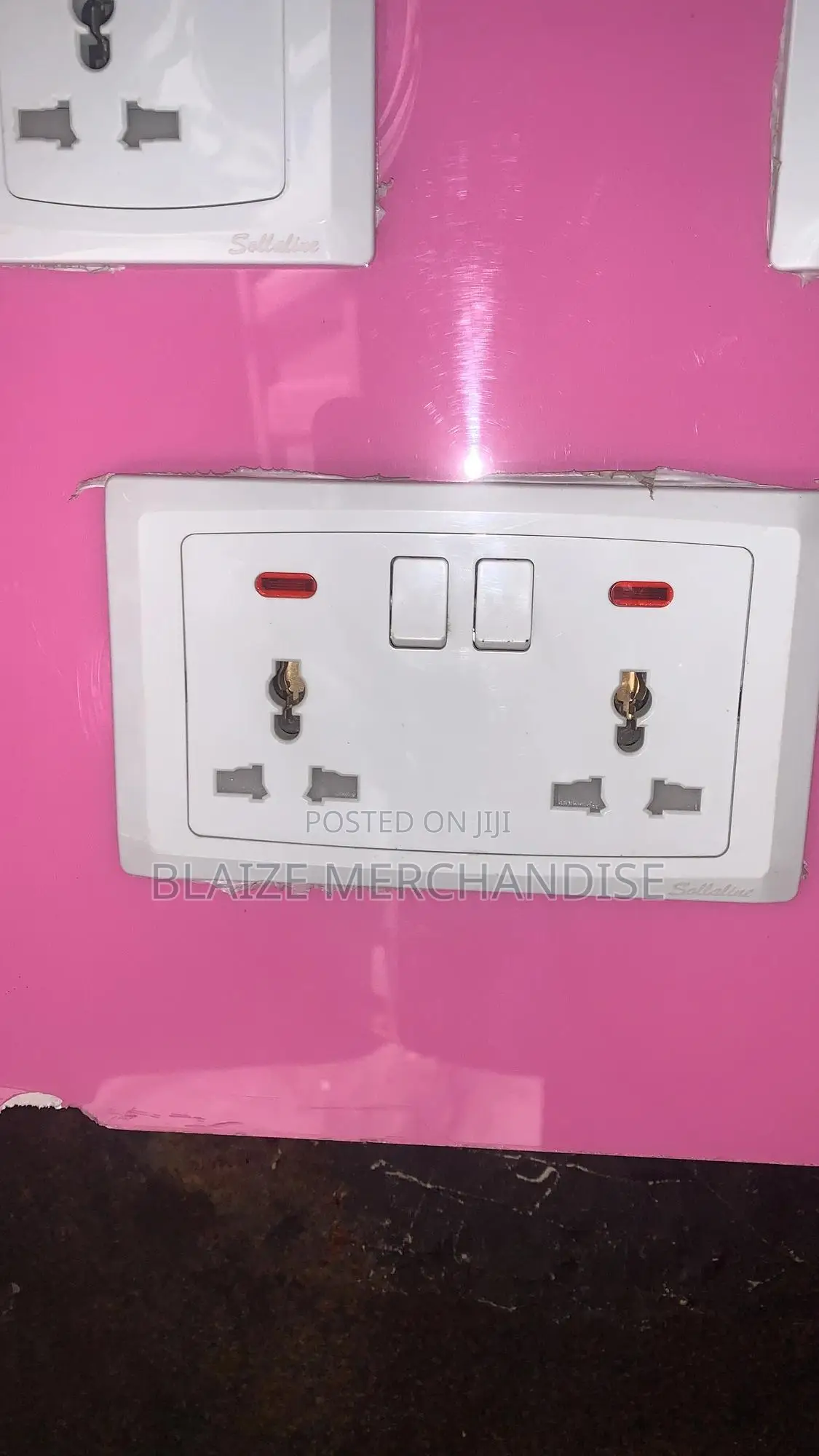 White Double Socket