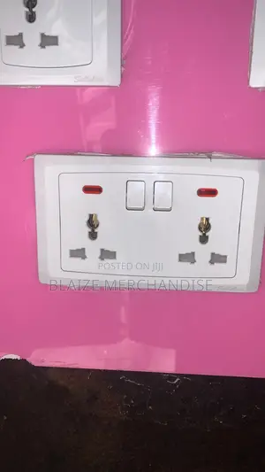 White Double Socket