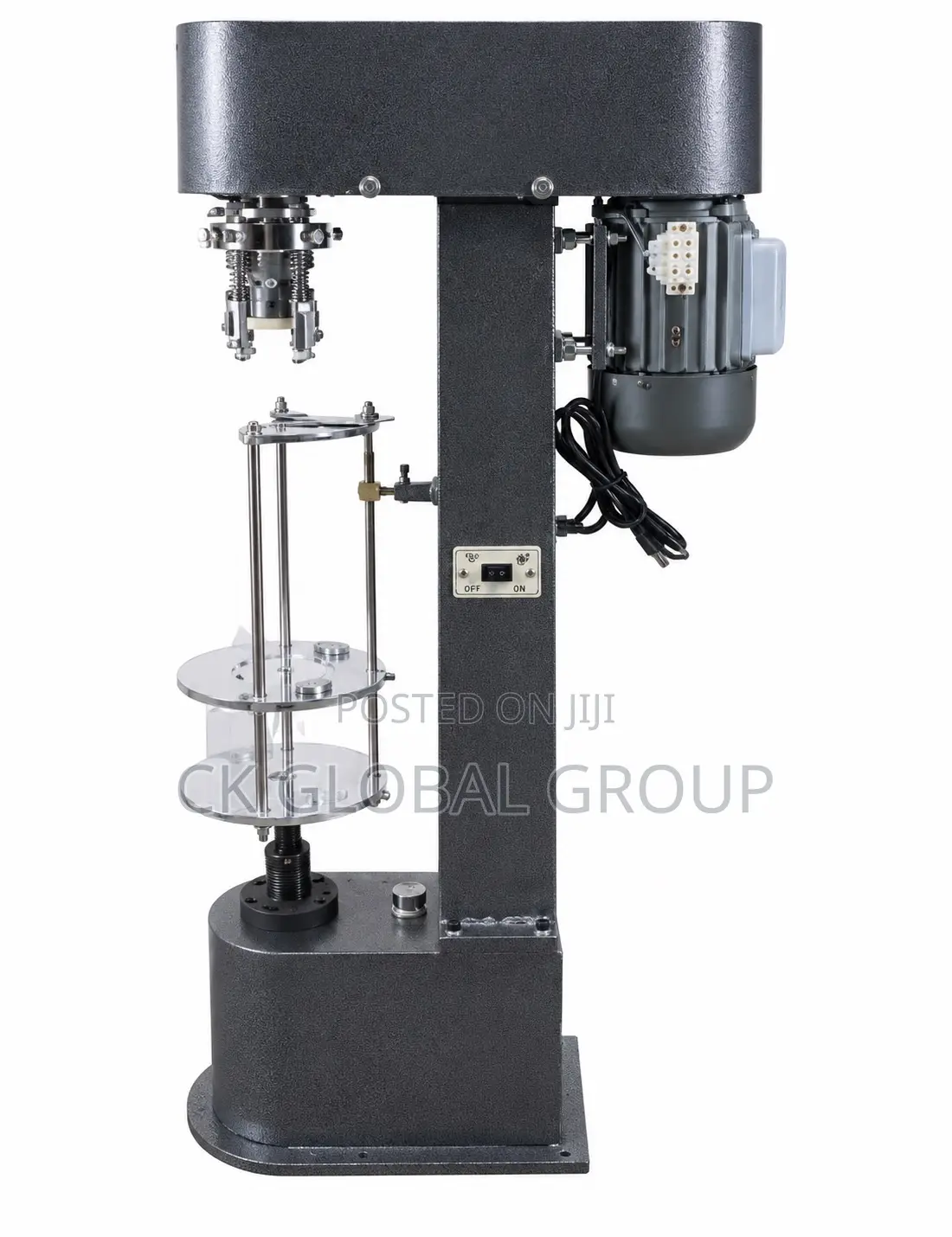 Semi-Automatic Standing Bottle Capping Machine