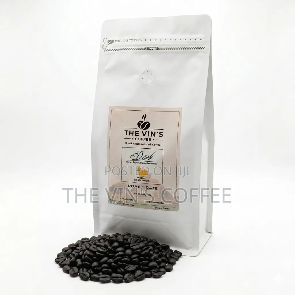 The Vin's Coffee Dark Roasted Coffee Bean/Ground