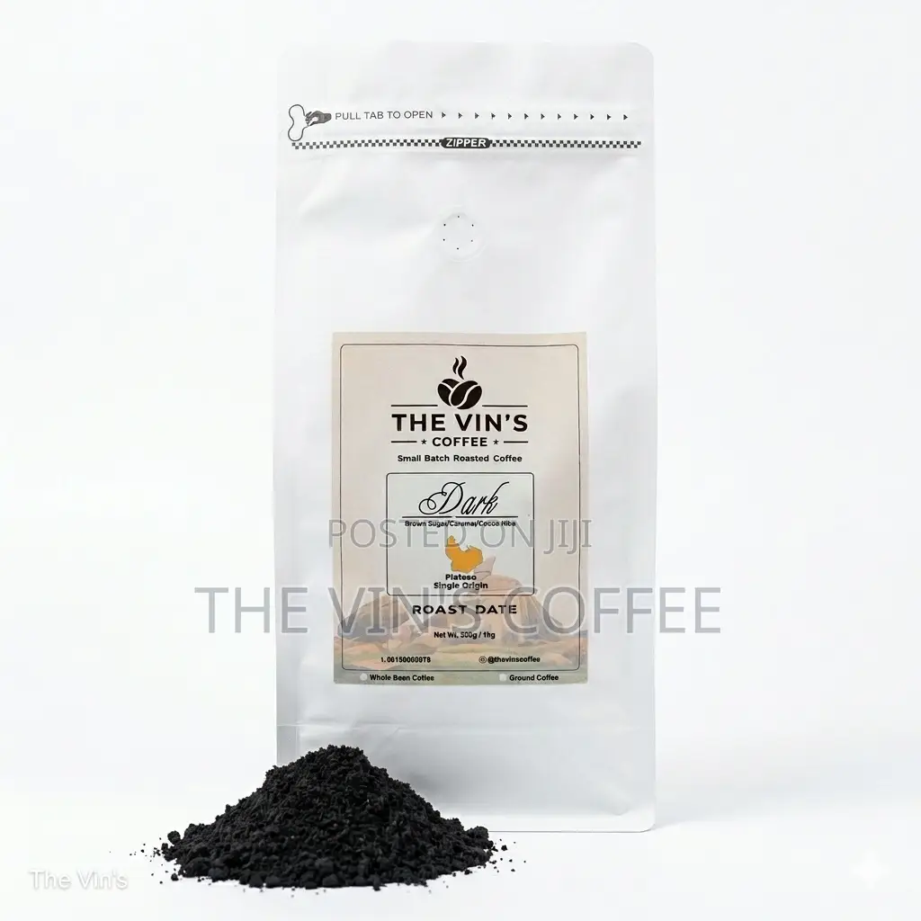 The Vin's Coffee Dark Roasted Coffee Bean/Ground