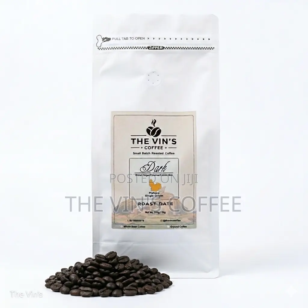 The Vin's Coffee Dark Roasted Coffee Bean/Ground