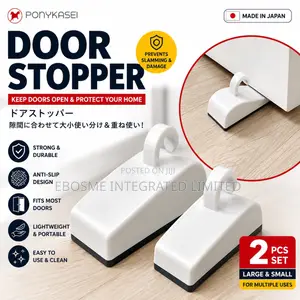 Door Stoppers Heavy Duty Wedge 2pcs