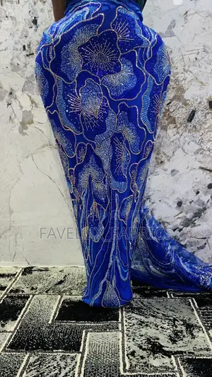 New in Luxury Lace Fabrics 28,000 Per Yard Available in Colors