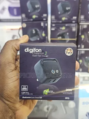 Digifon Cheetah 20w Fast Charging iPhone Usb-C Adapter