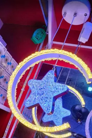Star Crescent Led Pendant Light