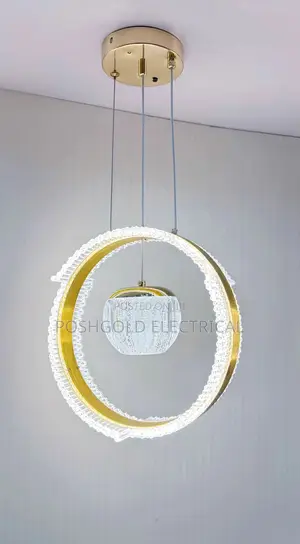 Crystal Ring Pendant Light