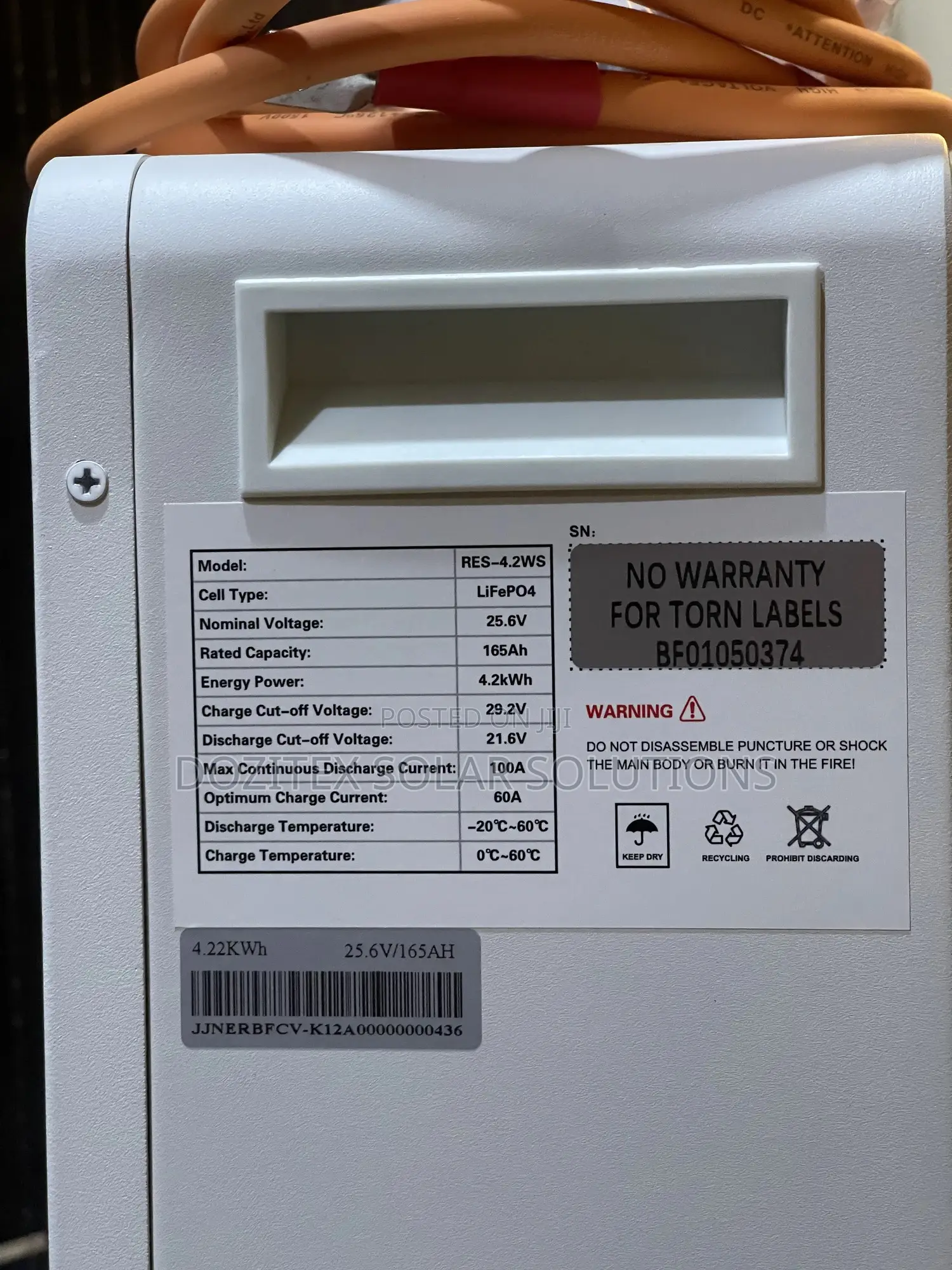 4.2kw/24v Hyper Power Lithium Battery