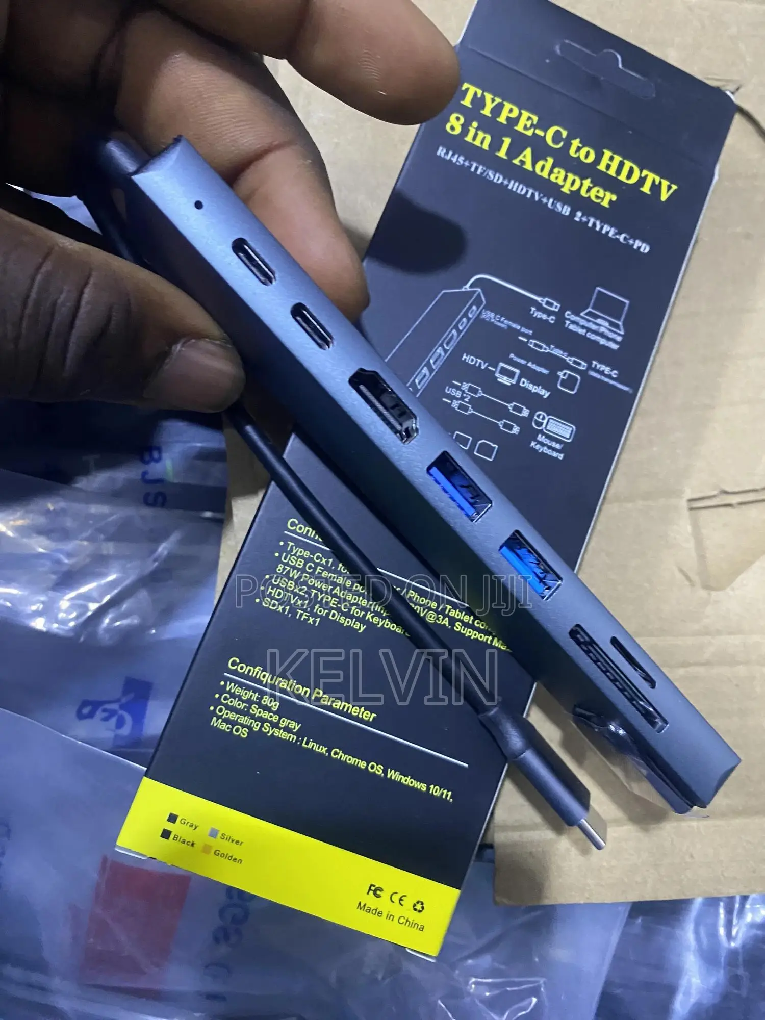 8 in 1 Type C Adapter