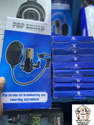 Pop Filter Noise-Protection Screen for Microphones