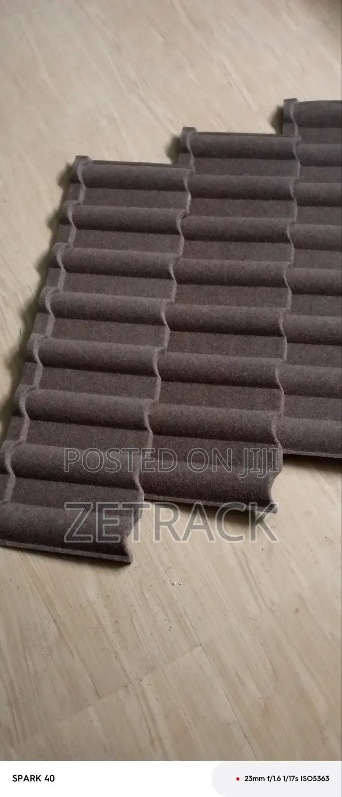 Layered Brown  Stone Coated Roofing Sheets