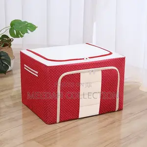 66l Premium Foldable Storage Bag – Dual Zipper Access