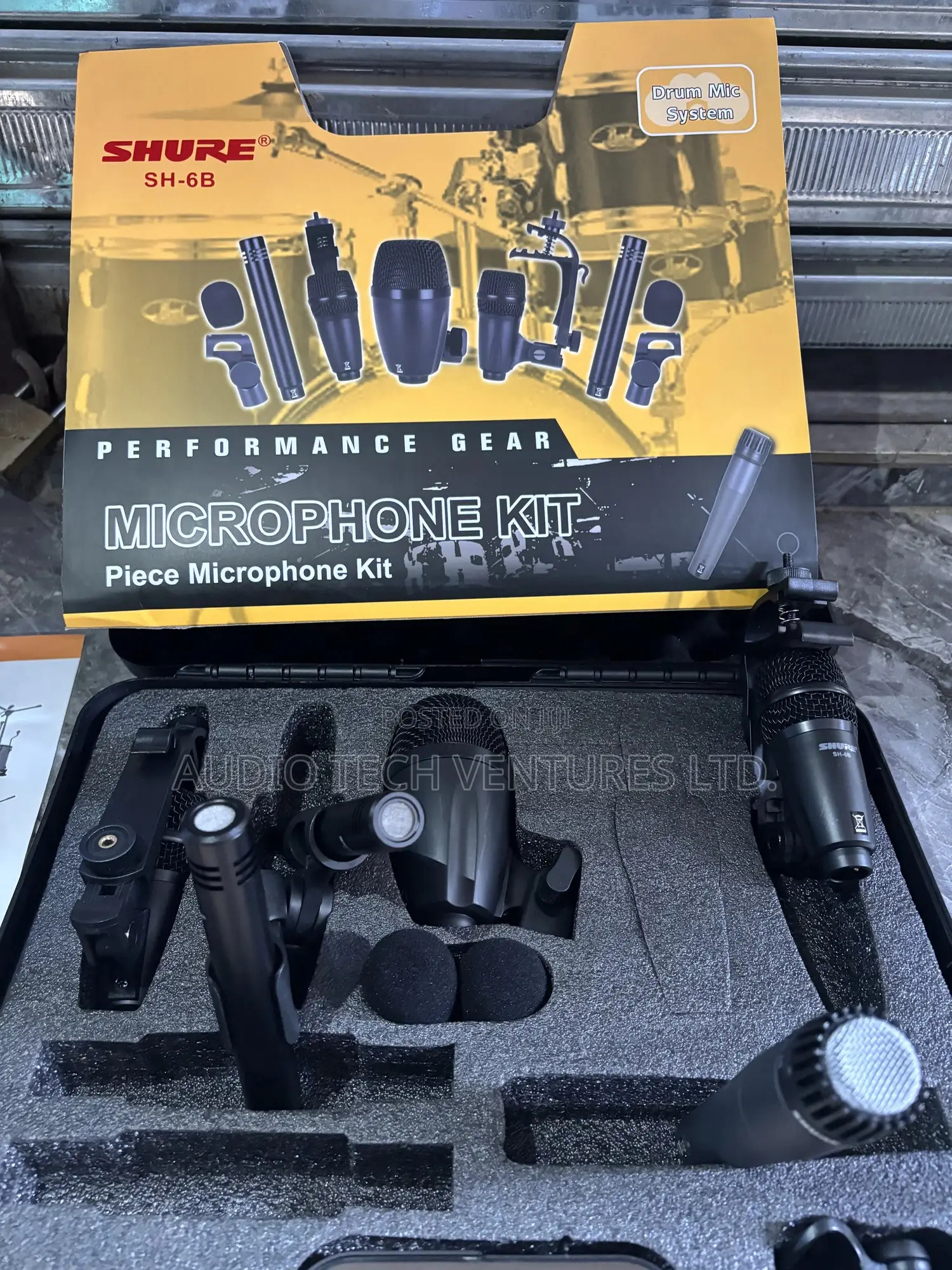 Shure Drum Mic 6 Set
