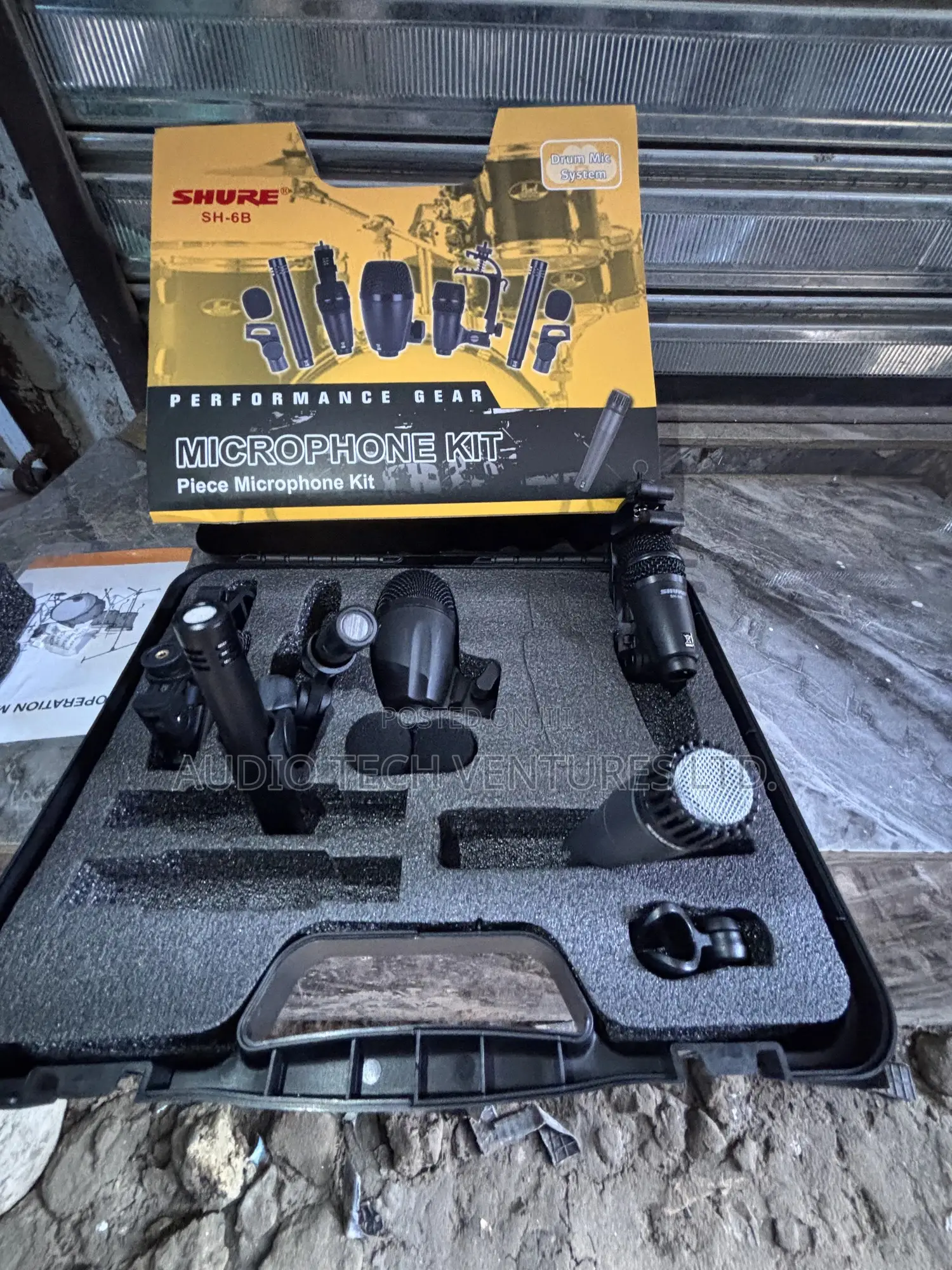Shure Drum Mic 6 Set