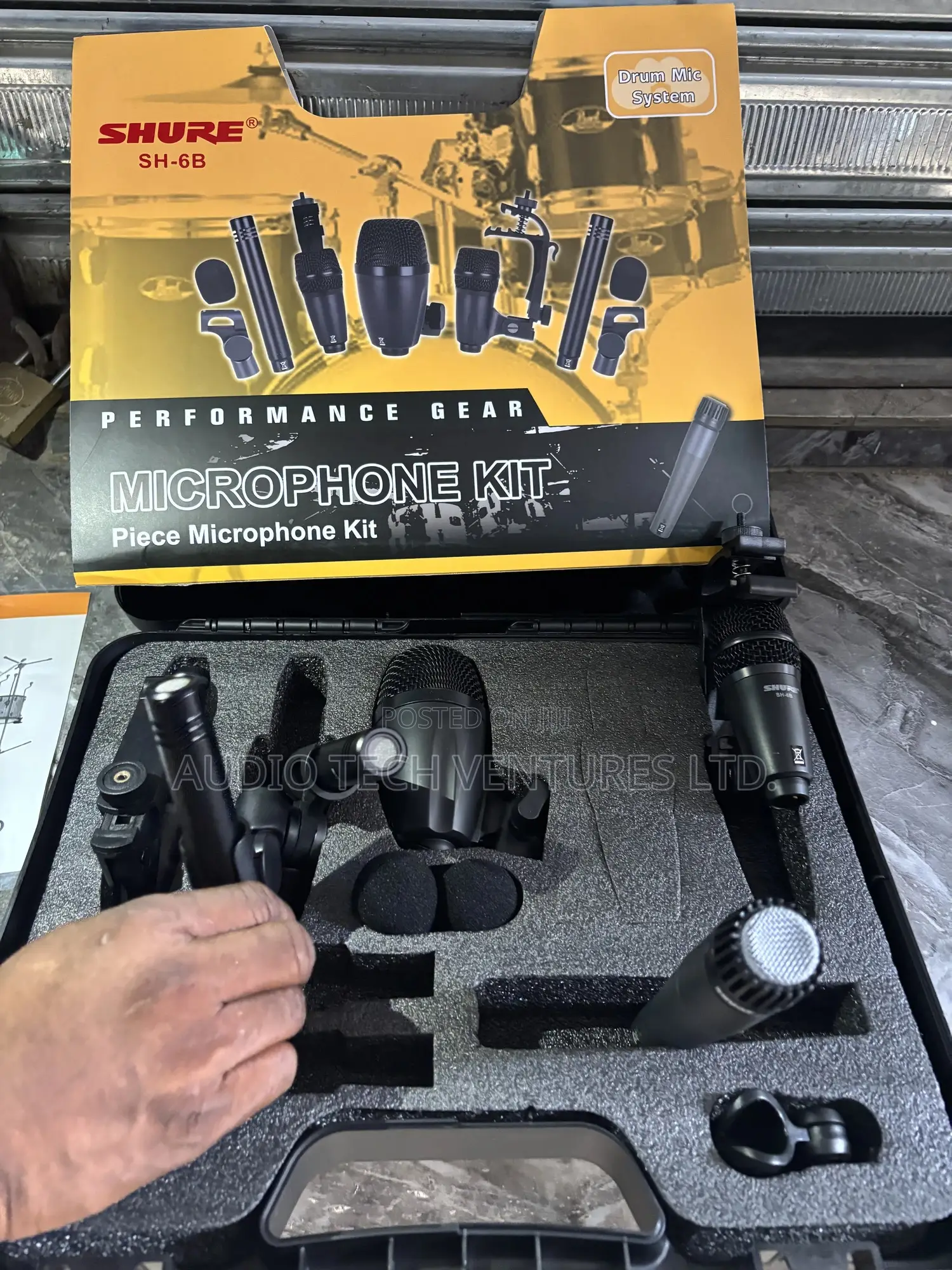 Shure Drum Mic 6 Set