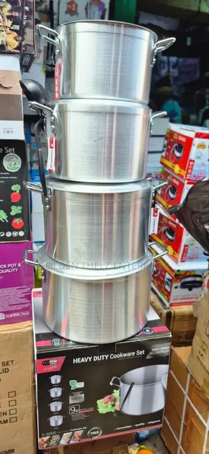 4 Big Sumo Aluminium Cookware Pot 