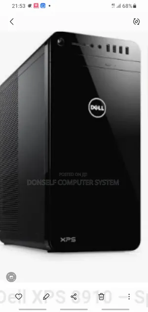 Desktop Computer Dell XPS 16GB Intel Core i7 SSD 256GB
