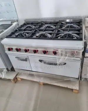 6 Burner Cooker With Oven