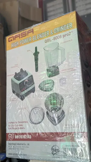 Qasa High Power Blender Grinder (Qbl-8008 Pro2)