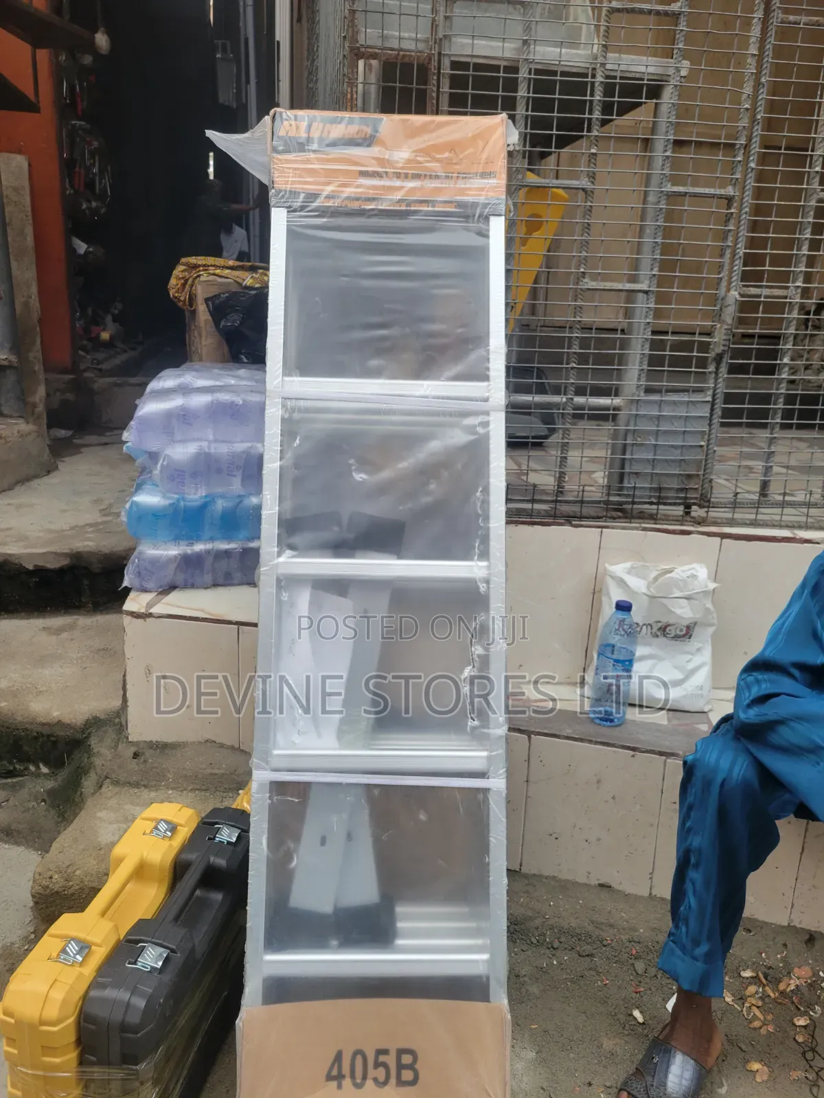 4×5 Aluminun Foldable Turkey Ladder (20ft)