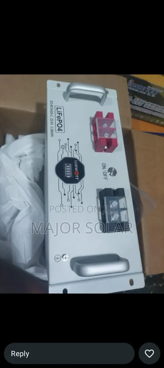 2.5kwh 24v Luxxwatt Lithium Battery
