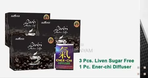 3pcs Liven Coffee and Ener-Chi Diffuser